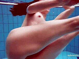 Martina, wanna see my tight pussy in blue bikini underwater?