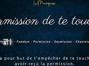 french joi demands brutal edging and groping permission now