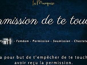 french joi demands brutal edging and groping permission now