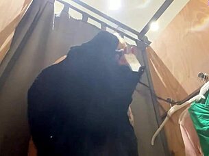 Stunning Blonde Stepmom Flashes Big Tits In Changing Room Fetish