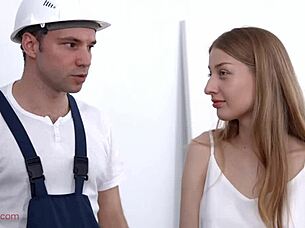 Sasha Paige horny blonde teen double penetration with friends
