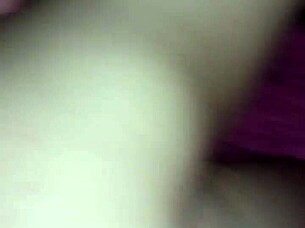 Young Brazilian girlfriend moans loud on my thick cock ride