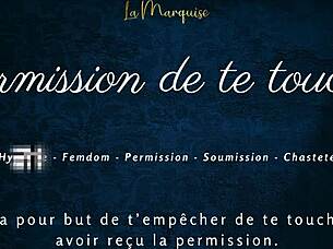 french joi demands brutal edging and groping permission now