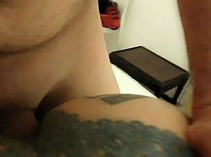 i lost the bet so i paid with anal creampie, assfisting and gaping from mature whore.