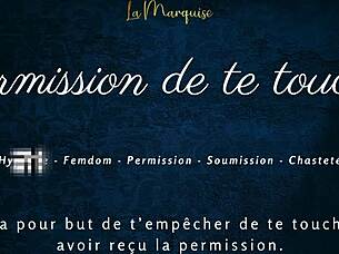 french joi demands brutal edging and groping permission now