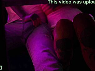 Craving his cumshot so bad, I sucked his big cock in the nightclub toilet for wet pussy facial.