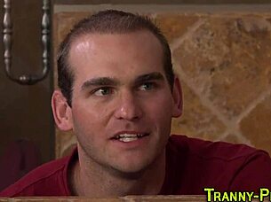 busty shemale whore rimmed then anal pounded hard