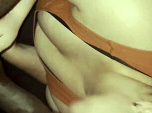 late night she sucks monster black cock like a demon