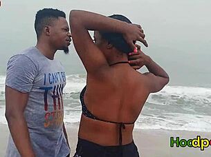 i beach fucked ebony big ass after making her feel special