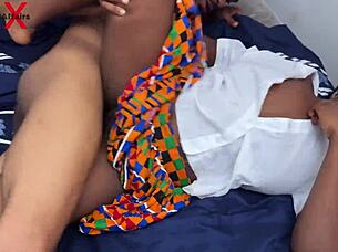 bbc student bends horny classmate over in dorm for huge cock pounding