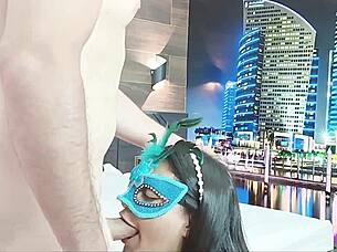 Thick homemade milf shows off huge tits in first casting fuck