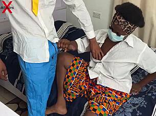 bbc student bends horny classmate over in dorm for huge cock pounding