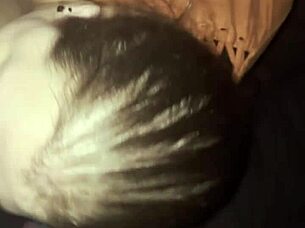 late night she sucks monster black cock like a demon