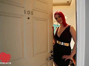 siri's tongue dives into sinn sage's flat chested cunt