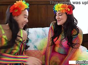 kimmy kim aubree valentine deepthroat gagging group free use