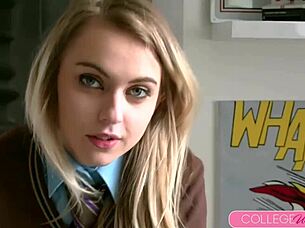 naughty college babe chloe squirts soaking couch with toys