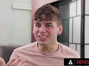 kai jaxon pounds dylan moore hard doggystyle in steamy fuck
