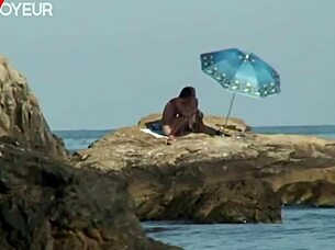 wanna watch wife flash tan lines then ride cowgirl hard on nude beach?