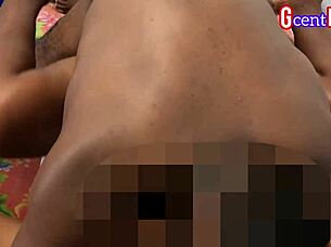 passionate missionary creampie for moaning couple