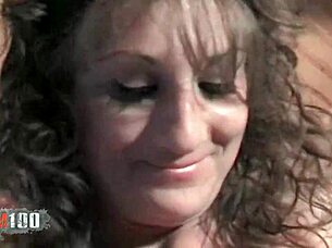 POV Skinny French Brunette Alys Rebel Nailed Hard