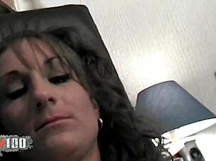 POV Skinny French Brunette Alys Rebel Nailed Hard