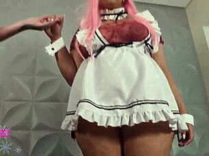 Ready to worship my sexy maid's big ass slave?