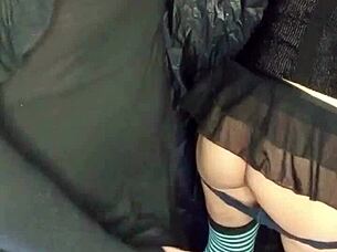 wanna watch this crossdresser pound her tight ass