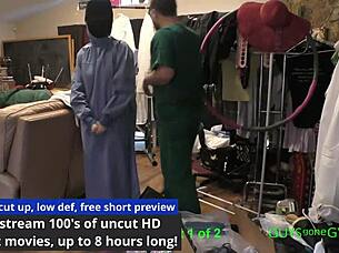 Cum Clinic Extraction 3: Nonbinary Doctors Drain Doctor Tampa!
