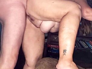 Milf Thong Spread Wide for Deep Creampie Pounding