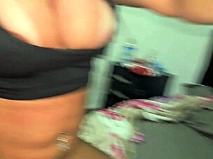 Greluda's stunning big clit pussy creampied in homemade fuck