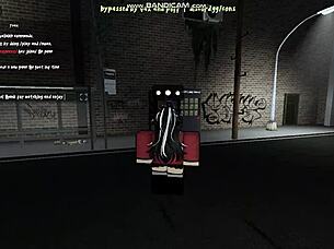 Femboy Roblox Condo Gets Shemale Cock Ride