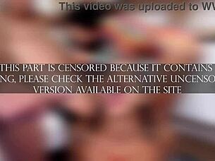 Sexy Brazilian Nympho Bea Cherry's Wild Lezdom Anal Gangbang! 🍑🔥