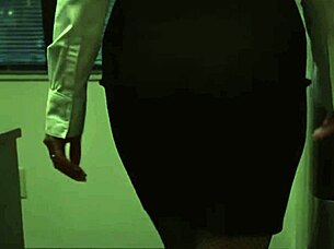 shh dont make noise theyll hear us bangin this slutty secretary beggin for her raise