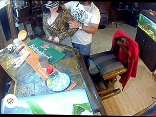 caught my sexy milf wife riding a hot biker with perfect tight body on camera