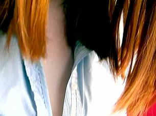 redhead denise martin masturbates to intense solo orgasm with toys