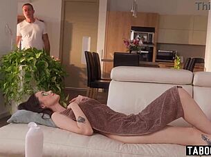 Hot latina milf feels deep anal bliss