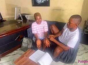 teacher gives horny student private wet pussy fuck lesson office?