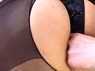 japanese office girl in pantyhose seduced for uncensored creampie at work