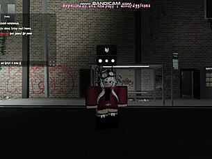 Femboy Roblox Condo Gets Shemale Cock Ride