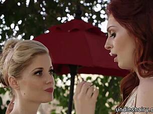 blonde friend seduces me licks my red bush charlotte stokely