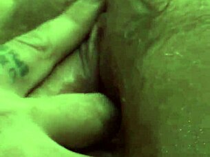 chubby mature milf fingers hairy pussy and ass deeply