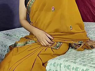 Married Indian Beauty's Huge Tits Taboo Temptation