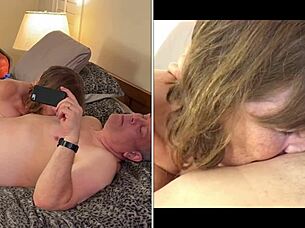 granny carmen angel slurps cock deep in retirement home pov blowjob closeup