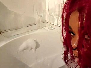 birthday bath sex party turns wild with cumshots and big cocks in the tub 🛁🎉💦