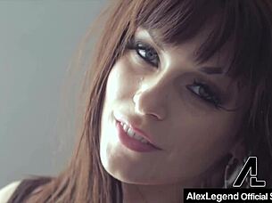 kiara edwards' aussie milf pussy gapes on monster cock umm