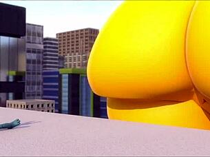 Toy Chica Giantess Craves Huge Growth with Furry Toys! 🚀🧸