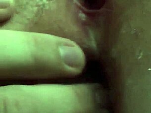 chubby mature milf fingers hairy pussy and ass deeply