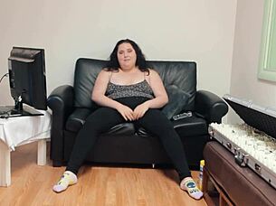 Charlotte Rose Pounds Plump Pussy Hard on Live Webcam
