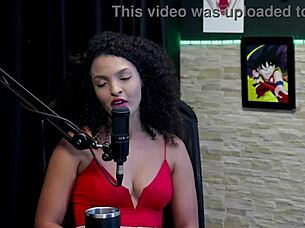 Mia Luz Loves Swinging with Pimentinhas for Brasileirinhas Sheer Red