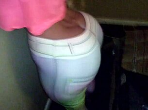 big booty sex doll sy 157cm up against wall